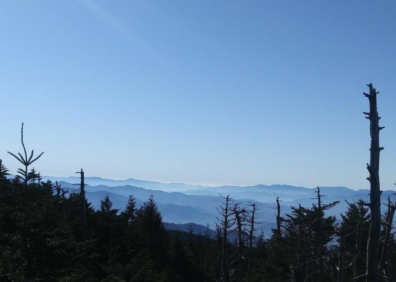 Sky High Views!!-Peak Mountaintop-Outdoor Pool-Close To Downtown-Private Balcony-Wifi-Cable Gatlinburg Eksteriør billede