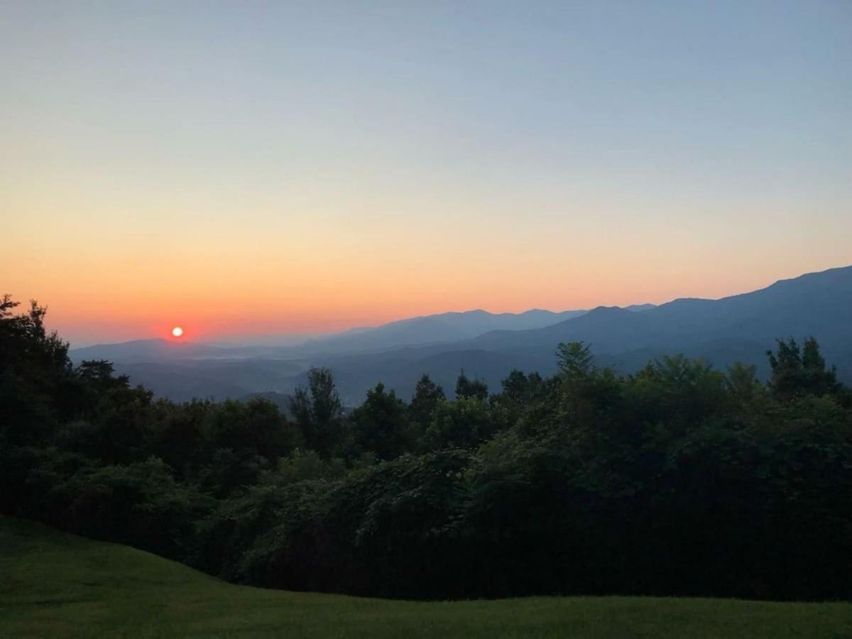 Sky High Views!!-Peak Mountaintop-Outdoor Pool-Close To Downtown-Private Balcony-Wifi-Cable Gatlinburg Eksteriør billede